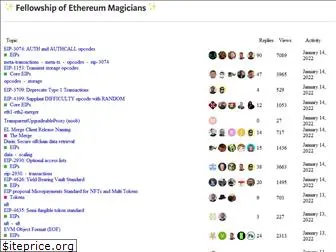 ethereum-magicians.org