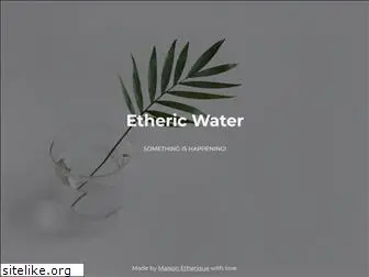 ethericwater.com