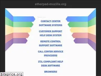 etherpad-mozilla.org