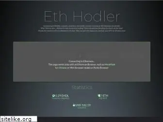 ethhodler.org