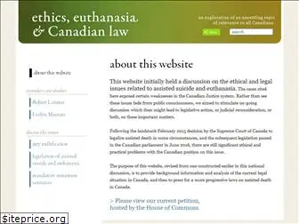 ethics-euthanasia.ca