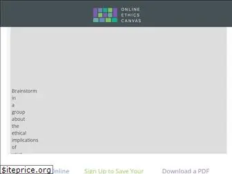 ethicscanvas.org