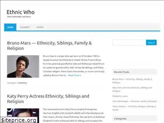 ethnicwho.com