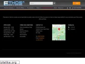 ethos-scooters.co.uk