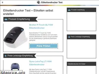 etikettendruckertest.net