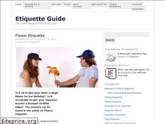 etiquette-guide.com
