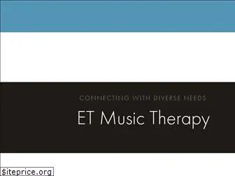 etmusictherapy.com