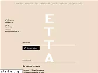 ettadining.com.au