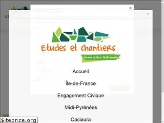 etudesetchantiers.org