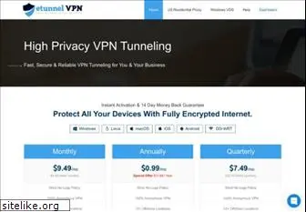 etunnelvpn.com