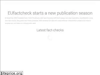 eufactcheck.eu