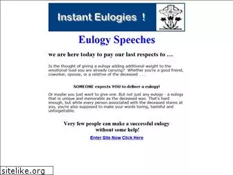 eulogyspeeches.org