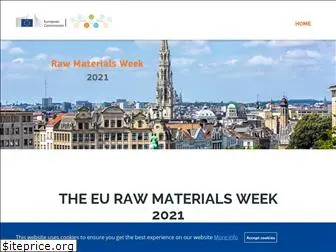 eurawmaterialsweek.eu