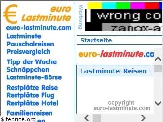 euro-lastminute.com
