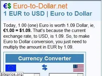 euro-to-dollar.net