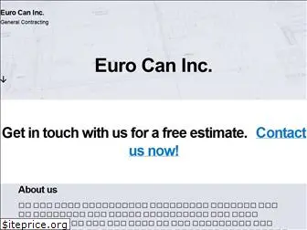 eurocaninc.com