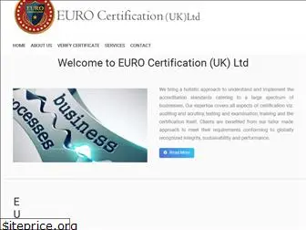 eurocertification.com