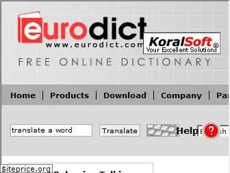 eurodict.koralsoft.com