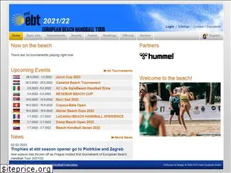 eurohandball-beachtour.com