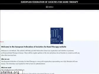 eurohandtherapy.org