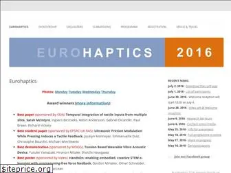 eurohaptics2016.org