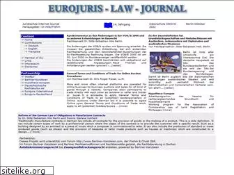 eurojurislawjournal.net