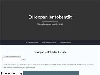 euroopanlentokentat.fi