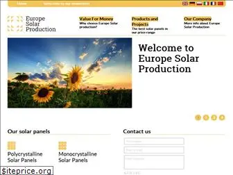europe-solarproduction.com