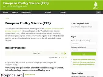 european-poultry-science.com