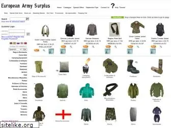 europeanarmysurplus.co.uk