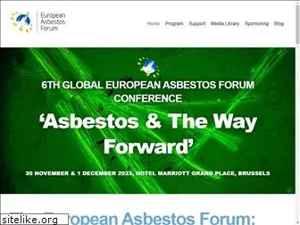 europeanasbestosforum.org