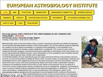 europeanastrobiology.eu
