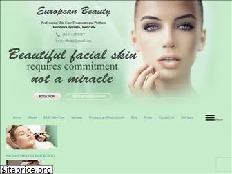 europeanbeautytoronto.com