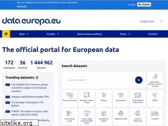 europeandataportal.eu