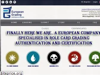 europeangrading.com
