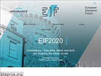 europeaninsuranceforum.com