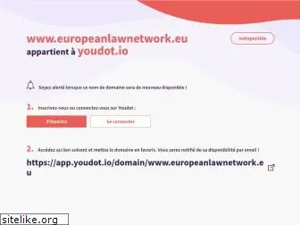europeanlawnetwork.eu