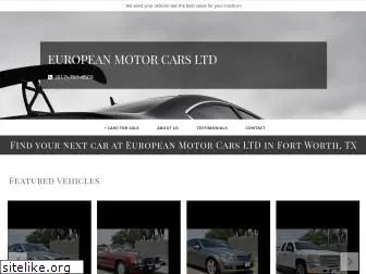 europeanmotorcars-ltd.com