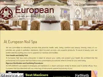 europeannailspafortworth.com