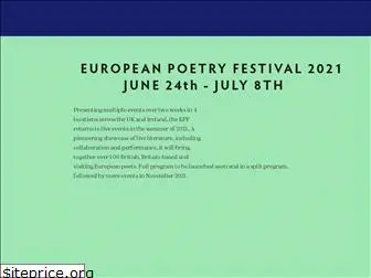 europeanpoetryfestival.com