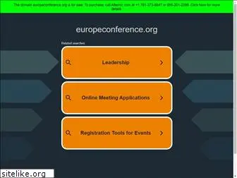 europeconference.org