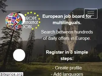europelanguagejobs.com