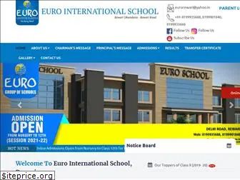 euroschoolrewari.com