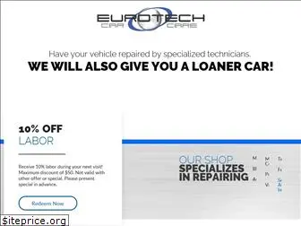 eurotechcarcare.com