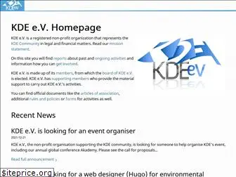 ev.kde.org