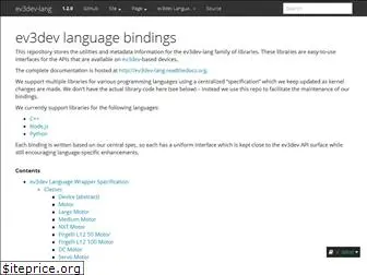 ev3dev-lang.readthedocs.io