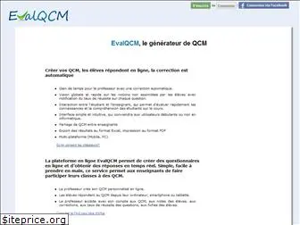 evalqcm.fr