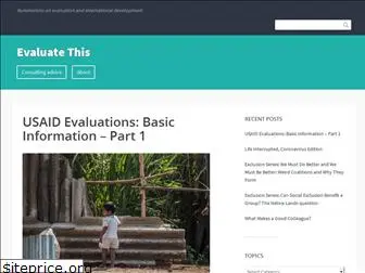 evaluatethis.org