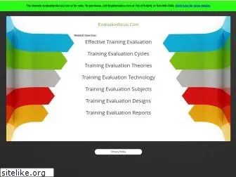 evaluationfocus.com