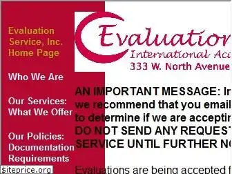 evaluationservice.net
